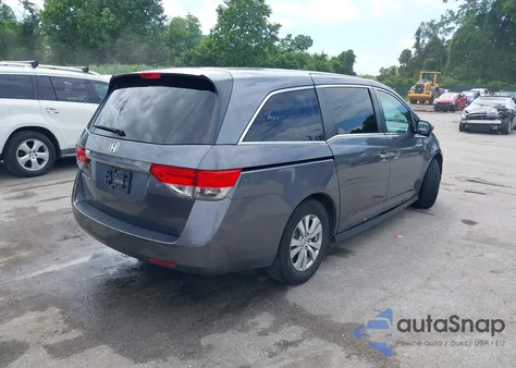 2014 Honda Odyssey Ex from USA, damaged, VIN 5FNRL5H45EB106648